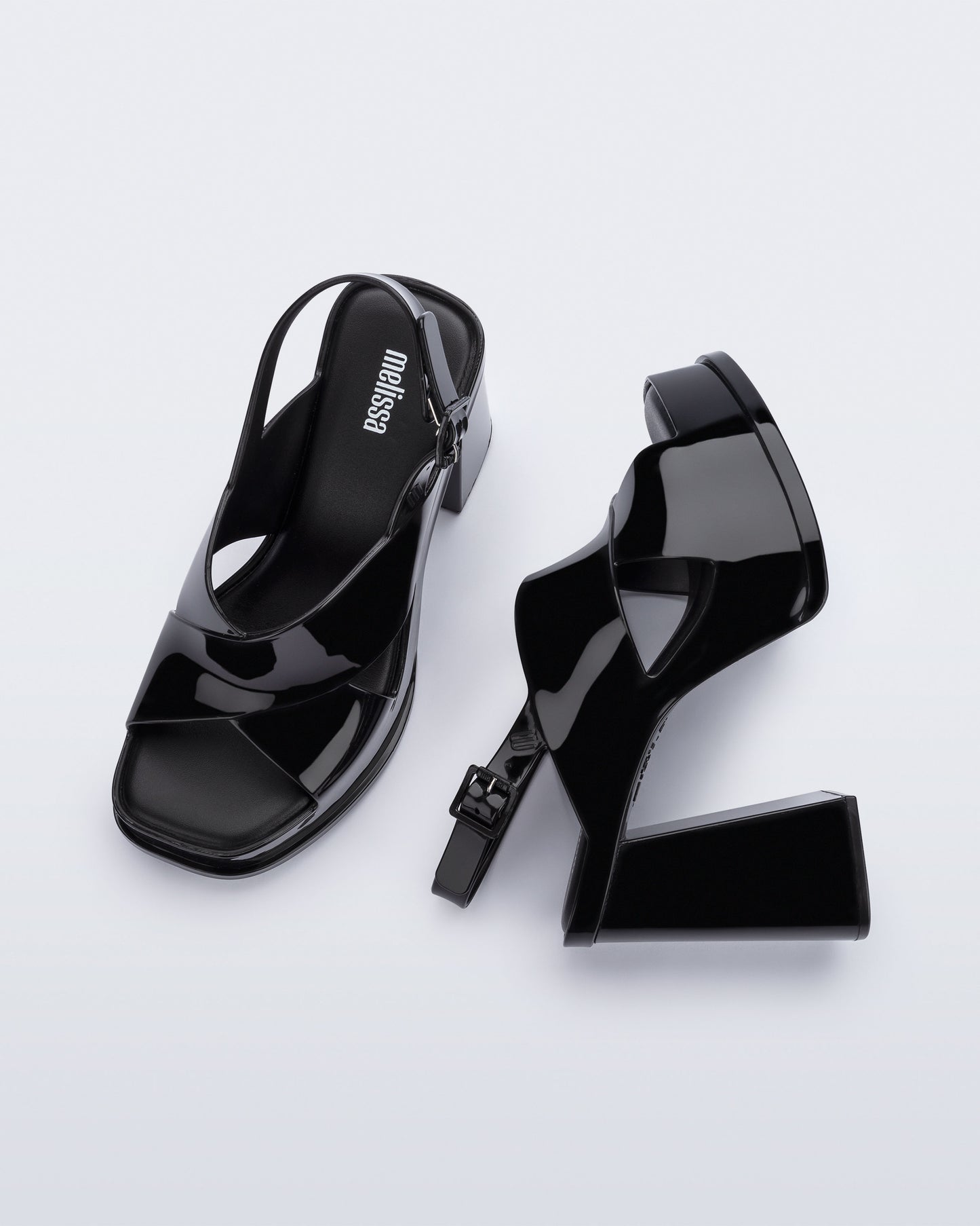 MELISSA DANCE HEEL BLACK