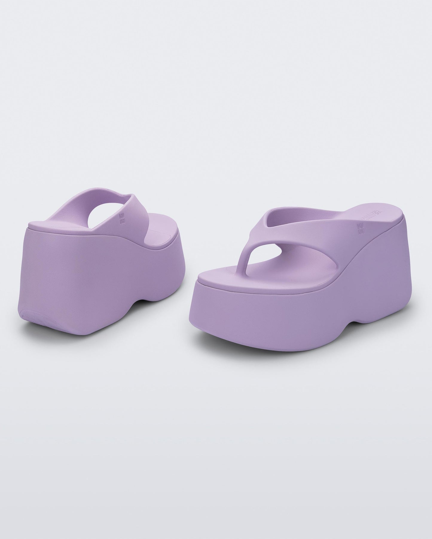 MELISSA FREE THONG WEDGE AD