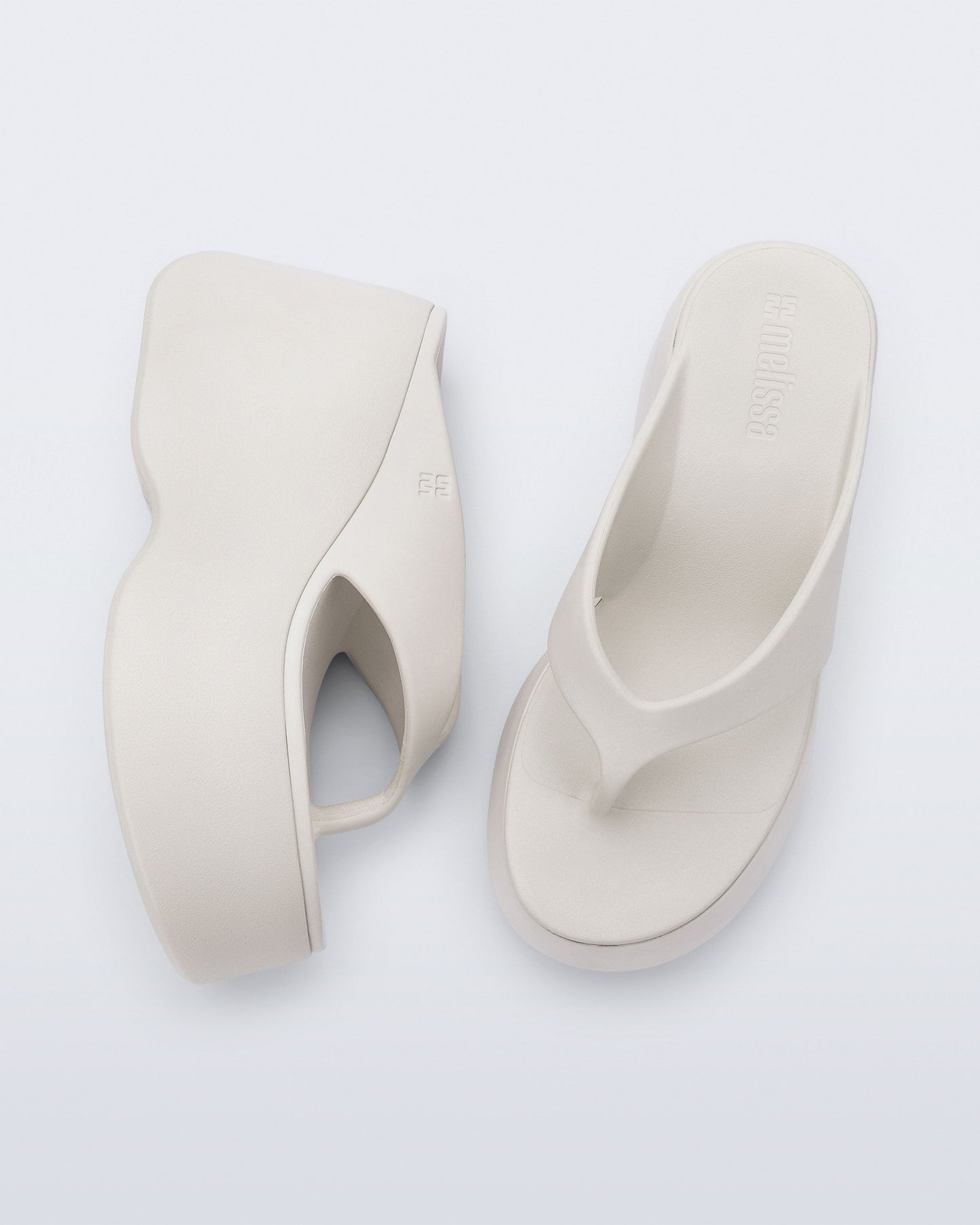 MELISSA FREE THONG WEDGE AD