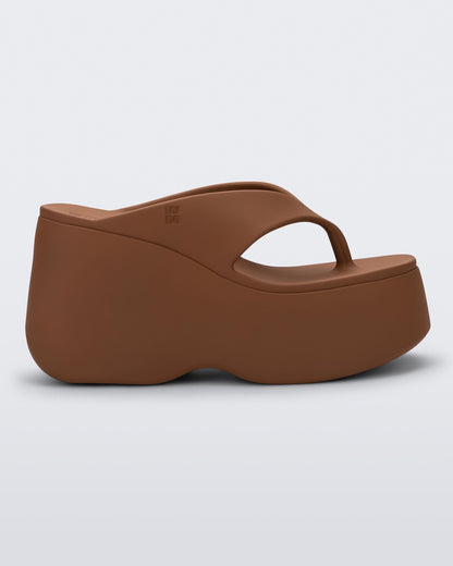 MELISSA FREE THONG WEDGE AD